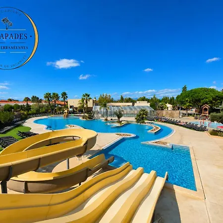 Campeggio Le Cocon Mobil à 150 M De La 5 Etoiles Parc Aquatique Torreilles