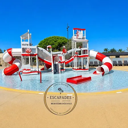 Camping Le Cocon Mobil A 150 M De La 5 Etoiles Les Dunes Parc Aquatique