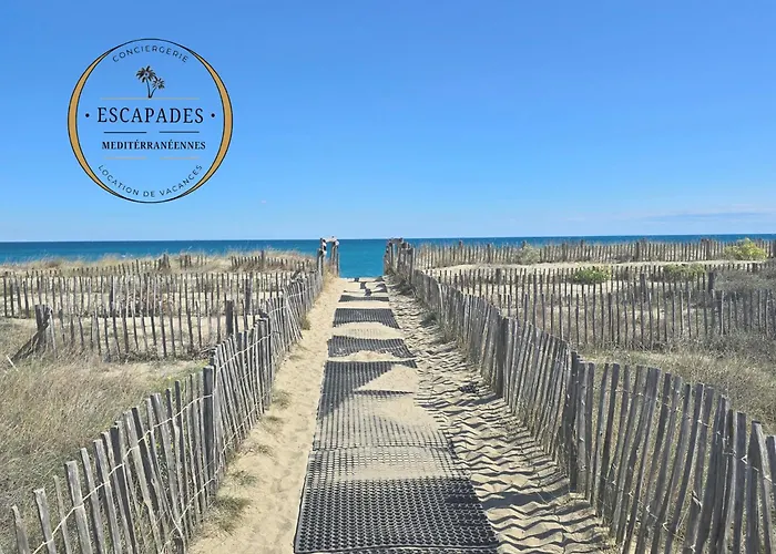 Le Cocon Mobil A 150 M De La 5 Etoiles Les Dunes Parc Aquatique Campingplatz Torreilles